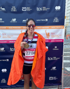 New York marathon, Lara Pocock